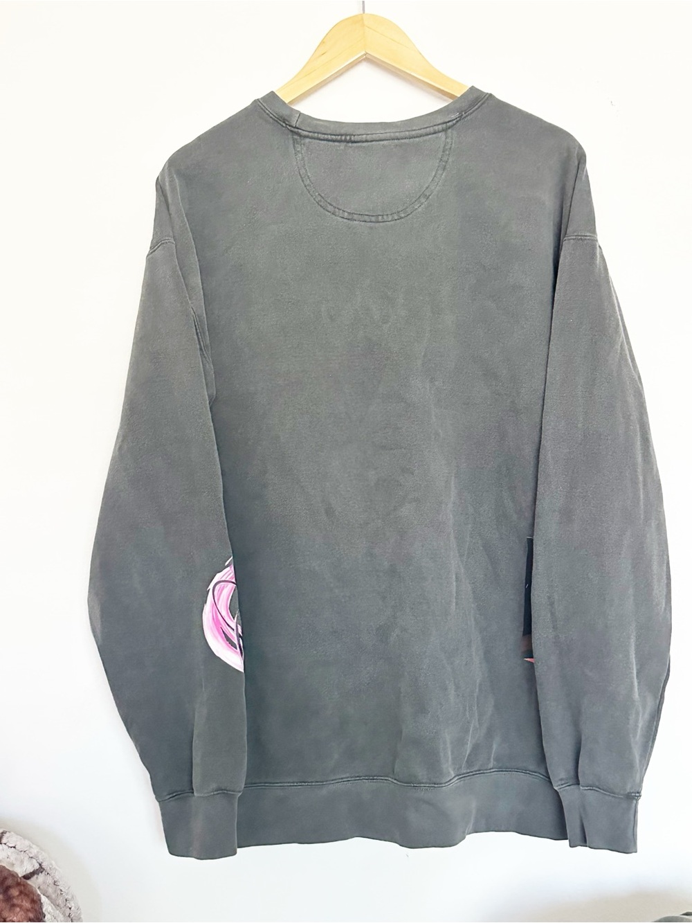 Demon Slayer Comfort Colors Black Crewneck Sweatshirt Unisex Size XL - Picture 2 of 12